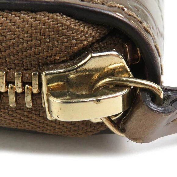 Auth GUCCI Micro Guccissima Zip Around Long Wallet Bronze Leather - Picture 5 of 10